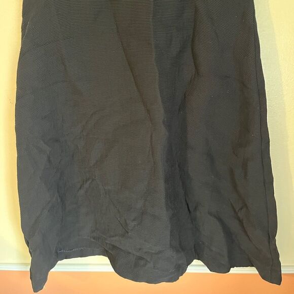 Sandro Paris dress lace midi black ribbed 6 woman’s - Picture 4 of 10